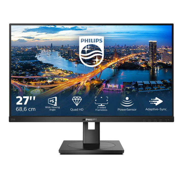 PHILIPS 27 IPS 2560X1440 IPS POWERSENSOR ERGONOMIA TOTALE